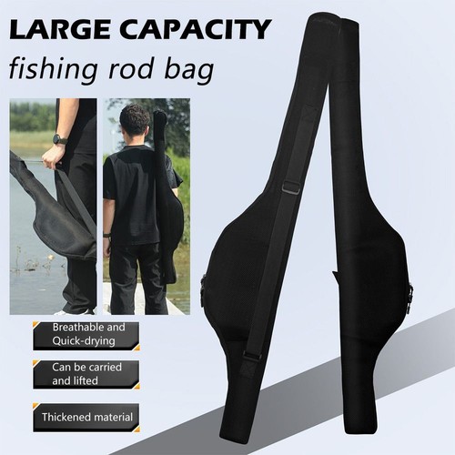 Black fishing rod - rod, bag