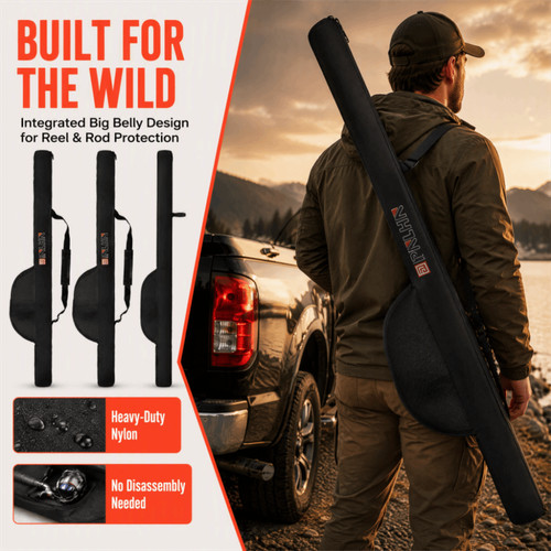Fishing rod protective cover - protective,
