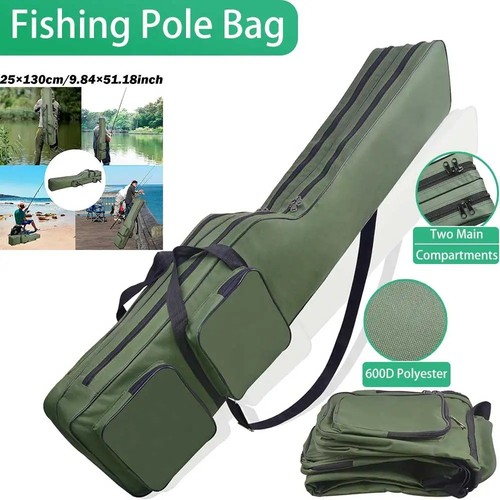 Fishing rod bag portable - ,