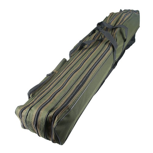 Green fishing rod - green, durable