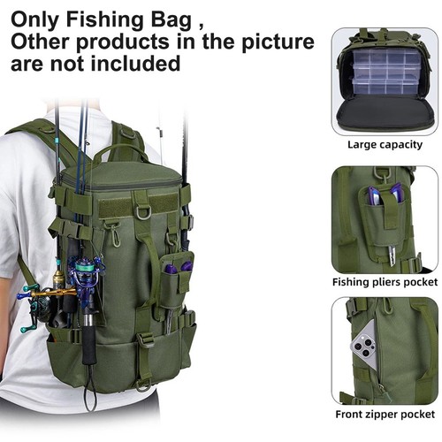 Fishing backpack - fishing,