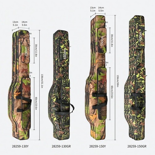 Carp fishing rod bag double - carp,