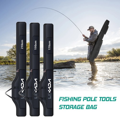 Fishing rod reel bag - rod, folding