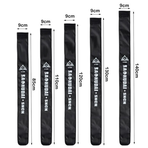 Folding fishing rod bag - folding,