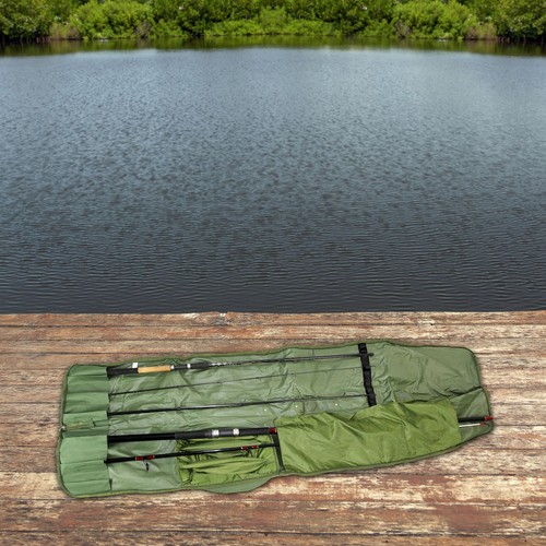 12ft padded fishing rod - 3+3,